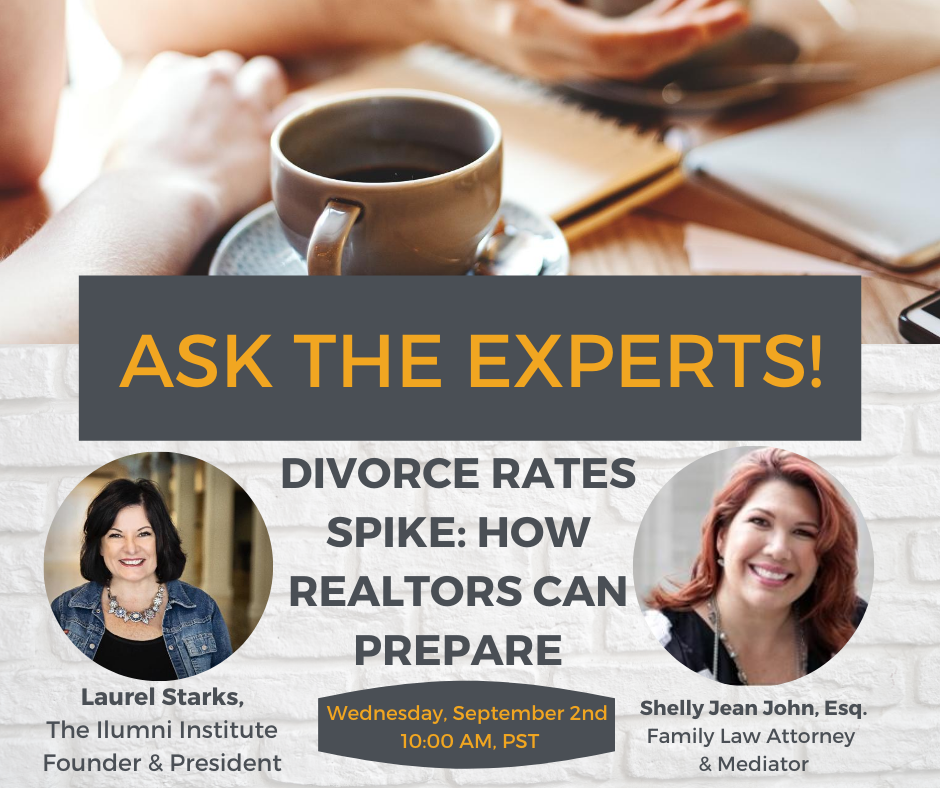 Divorce Rates Spike: How Realtors Can Prepare Replay - How To Tell A Realtor You Chose Someone Else